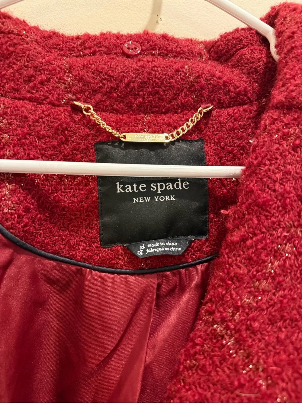 Kate Spade Wool Blend Coat